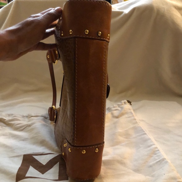 MICHAEL KORS LEATHER SHOULDER SMALL BAG - Picture 4 of 8